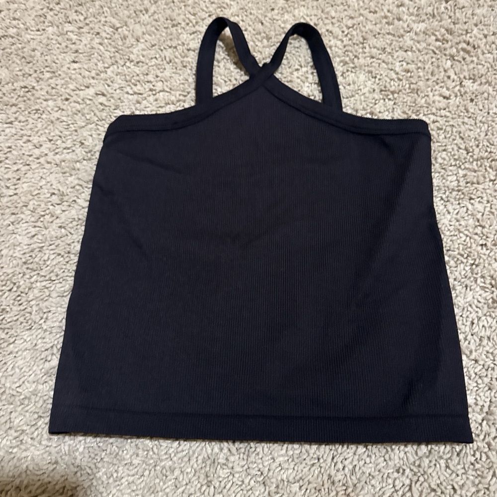 Target Women's Black Halter Tank Top